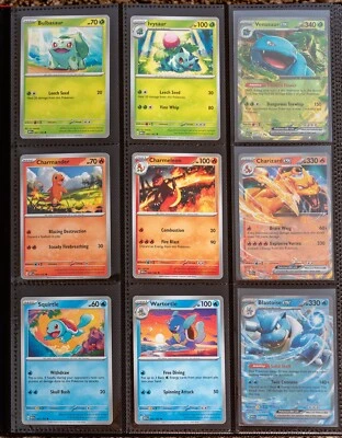 Pokemon Scarlet Violet 151 Complete Set 165/165 NM! All 151 Full Kanto Pokedex! - Image 1 of 4