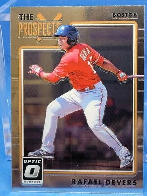 Rafael Devers 2017 Donruss Prospects Rookie TP-7 Boston Red Sox RC Ivest MVP  ? - Image 1 of 2