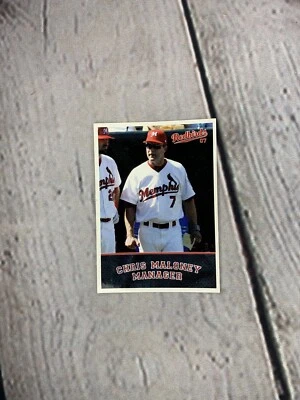 2007 MultiAd Sports Memphis Redbirds Chris Maloney #30 - Image 1 of 2