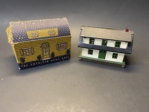 Vintage RARE B.T Corp Chicago The American Home Tin Coin Bank with Original Box - Picture 1 of 11