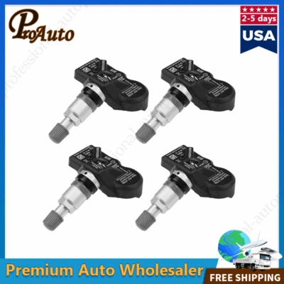 Juego de 4 sensores de presión de neumáticos TPMS para Volkswagen CC 2012-2017 Tiguan 3AA907275B Foto 1 de 4