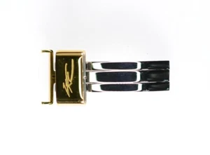 ZRC Faltschließe Edelstahl bicolor 16mm - Picture 1 of 4