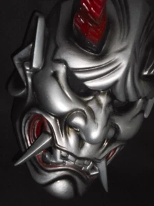 Demon Mask Rasetsu Mask Traditional crafts of Japan - Picture 1 of 9
