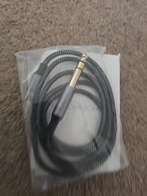 MOSWAG USB-C Stereo Audiokabel auf 6,35mm USB-C Aufnahmekabel