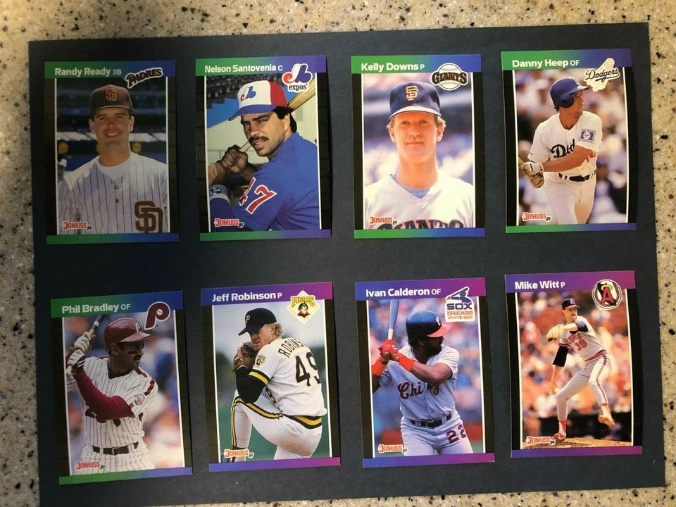1989 DONRUSS BASEBALL CARDS YOU CHOOSE 367-629 MLB CARD FREE SHIPPING VINTAGE - Image 1 of 4