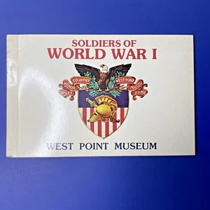 Vintage Soldiers Of World War 1 West Point Museum 10 Postcard Book - Picture 1 of 9