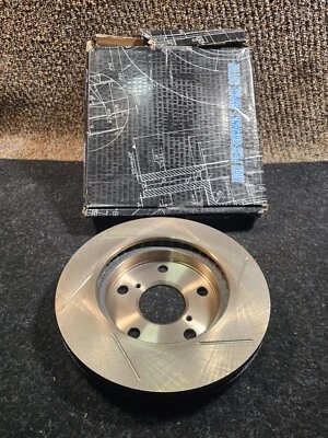 Rotor de freno de pasajero delantero ranurado StopTech 126.44069SR para 91-95 Toyota MR2 Foto 1 de 4