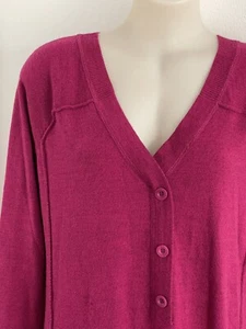 SEE BY CHLOE Dress IT 40-42-44 Lilac Pink Geranium Melange Merino Virgin Wool - Picture 1 of 12