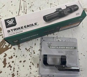 VORTEX STRIKE EAGLE 1-8X24 GEN2 RIFLESCOPE AR-BDC3 RETICLE - SE-1824-2 Inc Mount - Picture 1 of 2