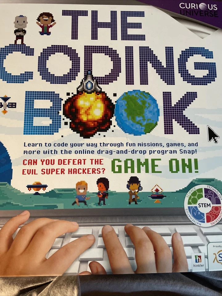 The Coding Book, Programming for Kids, STEM Homeschool, 2018 SNAP Berkeley.edu - Image 1 of 1