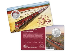 2019 Australia The Ghan - Celebrating 90th Anniversary 50c Coin - Picture 1 of 3