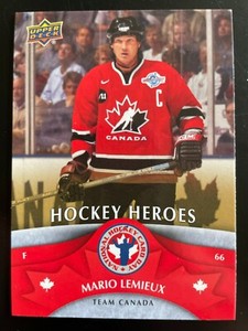 Mario LEMIEUX 2013 National Hockey Card Day Team Canada Hockey Heroes #NHCD14