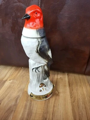 Jarra Jim Beam 1969 vintage cabeza roja pájaro - vacía Foto 1 de 4