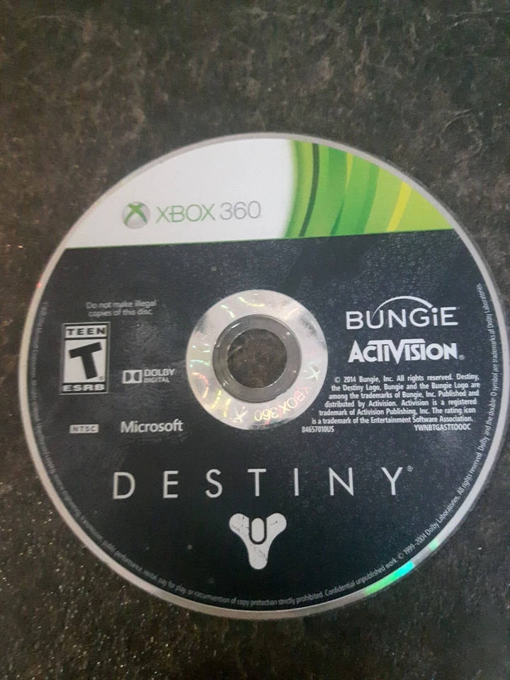 Destiny 2014 Xbox 360 Game Good Condition (Disc Only) - Image 1 of 1