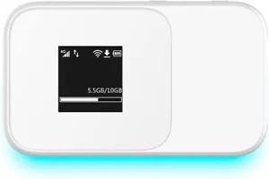 Unlocked ZTE MF986D 4G Mobile Broadband WiFi Router MiFi Antennas TS9 Portable - Picture 1 of 6