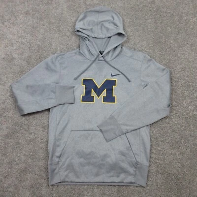 Michigan Wolverines Sweater Mens Small Gray Hoodie Sweatshirt NCAA College Team - Image 1 of 4