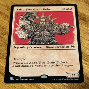 MTG Adventures in the Forgotten Realms, Zalto Fire Giant Duke - Showcase - Picture 1 of 1