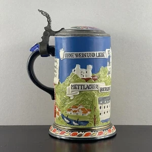 VILLEROY & BOCH METTLACH DECKEL BIER STEIN 1976/1 TOWER LIMITIERTE EDITION DEUTSCHLAND - Bild 1 von 14