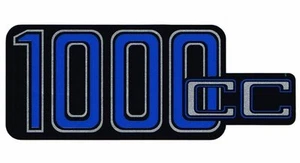 Aufkleber für BMW R 100 / R100 RS RT CS S 1000 cc Emblem für Seitendeckel , neu - Picture 1 of 1