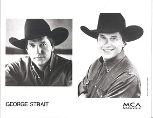 George Strait Pressefoto, 1993, CLASSIC Official 8x10 ! plattenfirma portrait - Bild 1 von 1