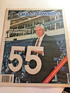 Dallas Cowboys Official Weekly, October 28, 1989 Lee roy Jordan - Picture 1 of 4