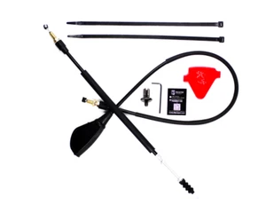 Motorcycle Clutch Cable 650CC & Below Pro-Spec Easy Clutch Pro Plus EC 240 Red - Picture 1 of 12