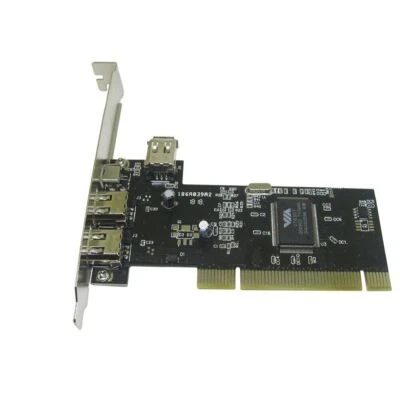 PCI to 1394A port card 4P/6P DV 1394PCI expansion card tape video capture card - Image 1 of 4