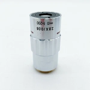 Mitutoyo Microscope Objective 2.8x - Picture 1 of 7