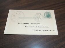 SEPTEMBER 1927 GREAT NORTHERN TRAIN #33 DULUTH & GRAND FORKS RPO POST CARD