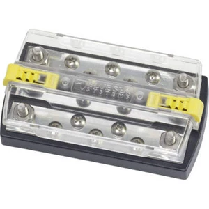 Blue Sea 2722 DualBus Plus 150A BusBar 1/4"-20 Stud 5 Gang Marine Boat - Picture 1 of 1