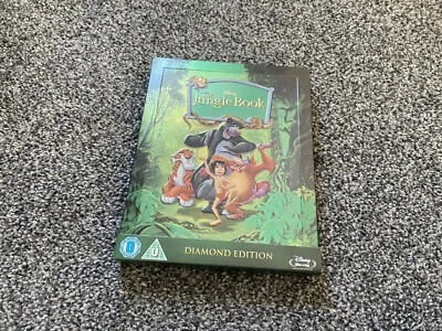 Disney The Jungle Book: Diamond Edition Zavvi Exclusive UK Blu-ray Steelbook - Image 1 of 4