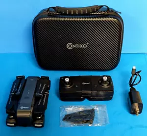 Contixo F22 Foldable Quadcopter Drone - GPS - 1080P Camera W/ Case & Accessories - Picture 1 of 19