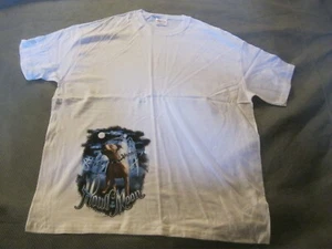 Maglietta Howl at the Moon (PIT BULL) (Bianco) XXXL "Haynes - (J2) - Foto 1 di 1