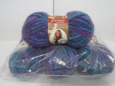 4 Skeins Premier Yarns Deborah Norville Collection Alpaca Dance Color Mosaic - Image 1 of 4