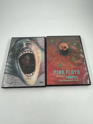 Pink Floyd the Wall DVD (1982) With Mini Poster & Live At Pompeii Dvd Lot - Image 1 of 4