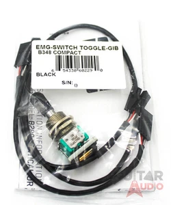 EMG B348 3-POS NA Toggle Switch, Black for Gibson (6439.00) - Picture 1 of 1