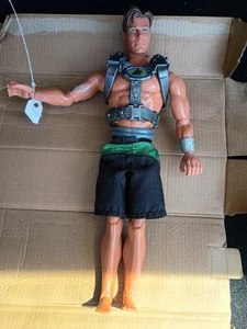 Vintage 1998 Mattel G.I. Joe Max Steel Articulated Action Figure 12" Special Ops - Bild 1 von 3