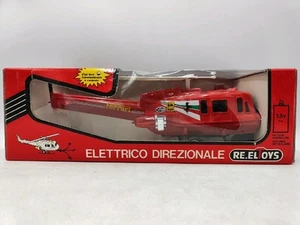 ELICOTTERO Direzionale Ferrari Magneti Marelli Agip REEL Red BATTERY OP VINTAGE - Picture 1 of 5