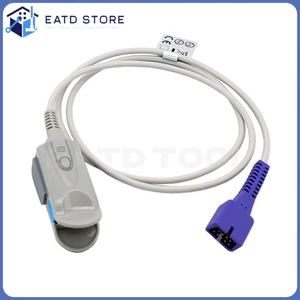 DS100A SpO2 Sensor Erwachsene Oximeter Pulssonde 1m/3ft kompatibel Nellcor Oximax - Bild 1 von 3
