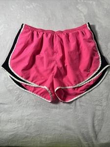 Pantalones Cortos para Correr Nike Dri Fit Para Mujer 2X Rosa/Negro/Blanco Forrados Ver Detalles - Imagen 1 de 16