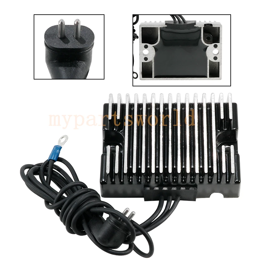 Regulador rectificador de voltaje para Harley Davidson FX Super Glide FXE1200 1972-1980 Foto 1 de 4