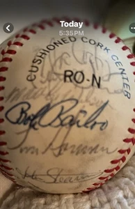 New York Mets Baseball Team…1970s Signed Baseball - Picture 1 of 9