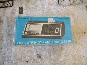 VINTAGE RADIO SHACK MICRONTA FIELD STRENGTH AND SWR TESTER MODEL 21-525B W/ BOX - Zdjęcie 1 z 6