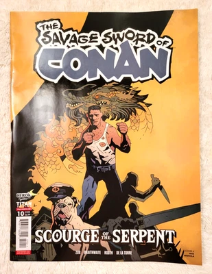 SAVAGE SWORD of CONAN MAGAZINE #10 - MIKE MIGNOLA MAIN COVER A - TITAN/2025