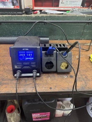 Professional Intelligent Rework Station with Electric Tweezers GT-6200 ATTEN - Image 1 of 4