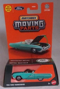 KKar Matchbox - 2025 piezas móviles #23/50 * 1963 Ford Thunderbird - Aqua - Imagen 1 de 6