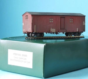 BACHMANN SPECTRUM On30 26995 CAMP CAR MAINTENANCE OF WAY, BUNK CAR, SAW FILER'S - Picture 1 of 14