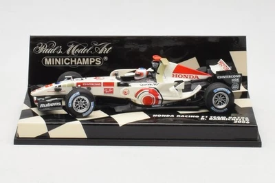 400060011 F1 Honda RA106 R.Barichello 2006 Minichamps 1/43 - Image 1 of 4