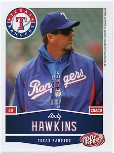 2010 Texas Rangers Dr. Pepper #23 Andy Hawkins SGA - Bild 1 von 1