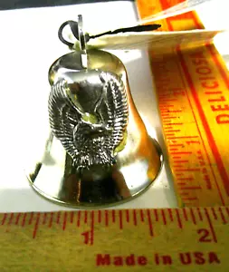 Eagle Gremlin Bell good luck motorcycle riding charm lucky ride guardian - Picture 1 of 3